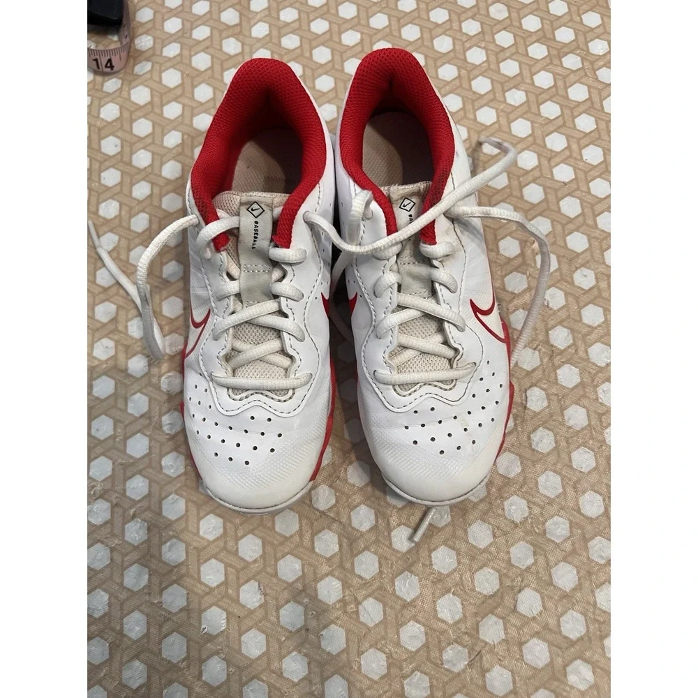 Nike Kids HyperDiamond 4 Fastflex Softball/Tball Cleats Size 1.5Y